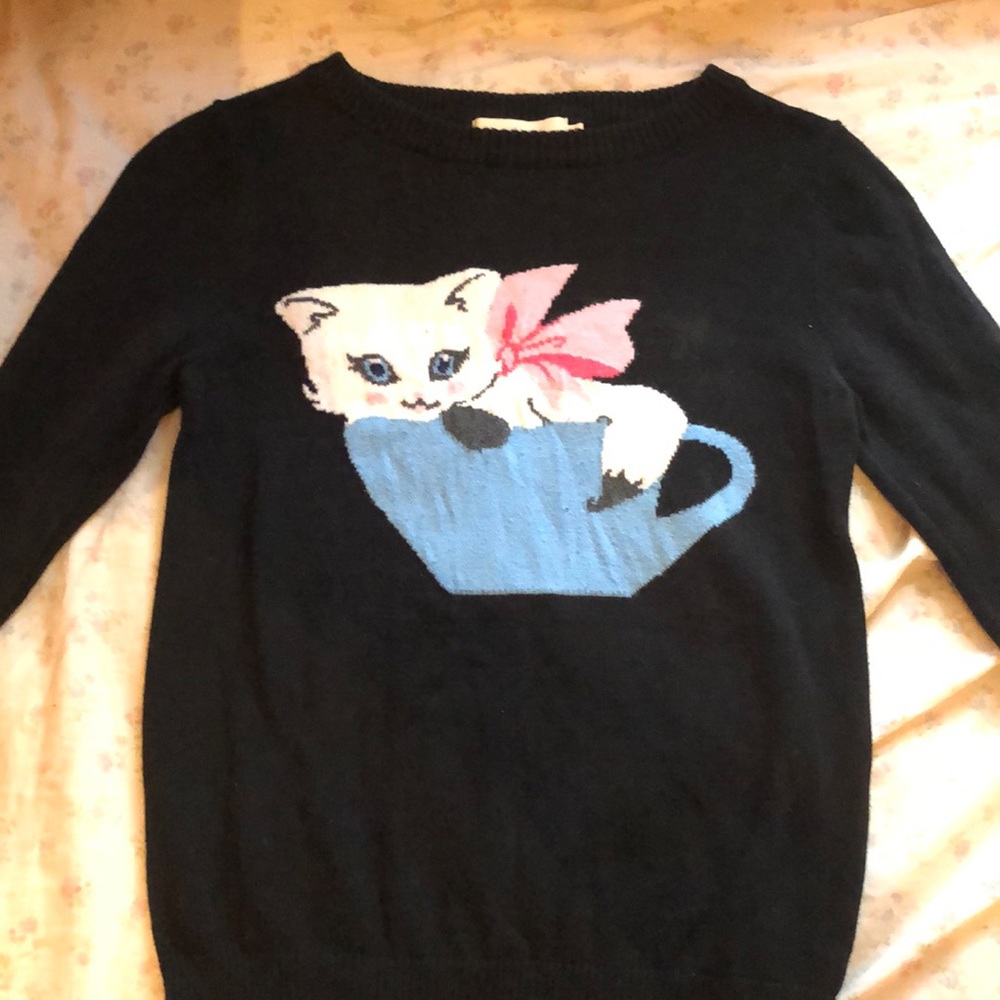 Modcloth cat sweater